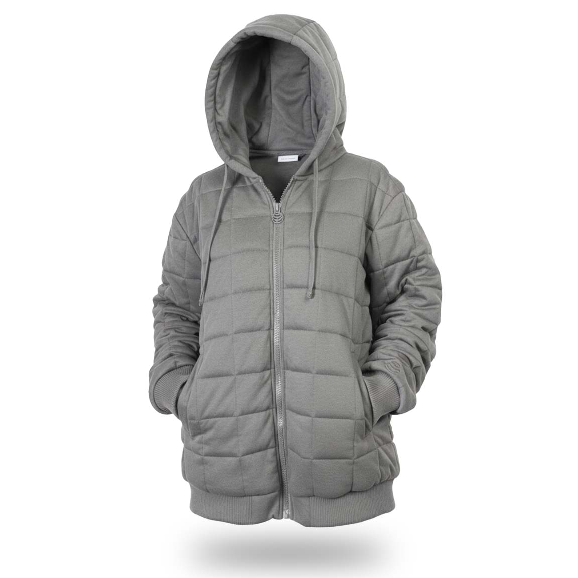 Weighted Therahoodie - Fleece Soothing Grey