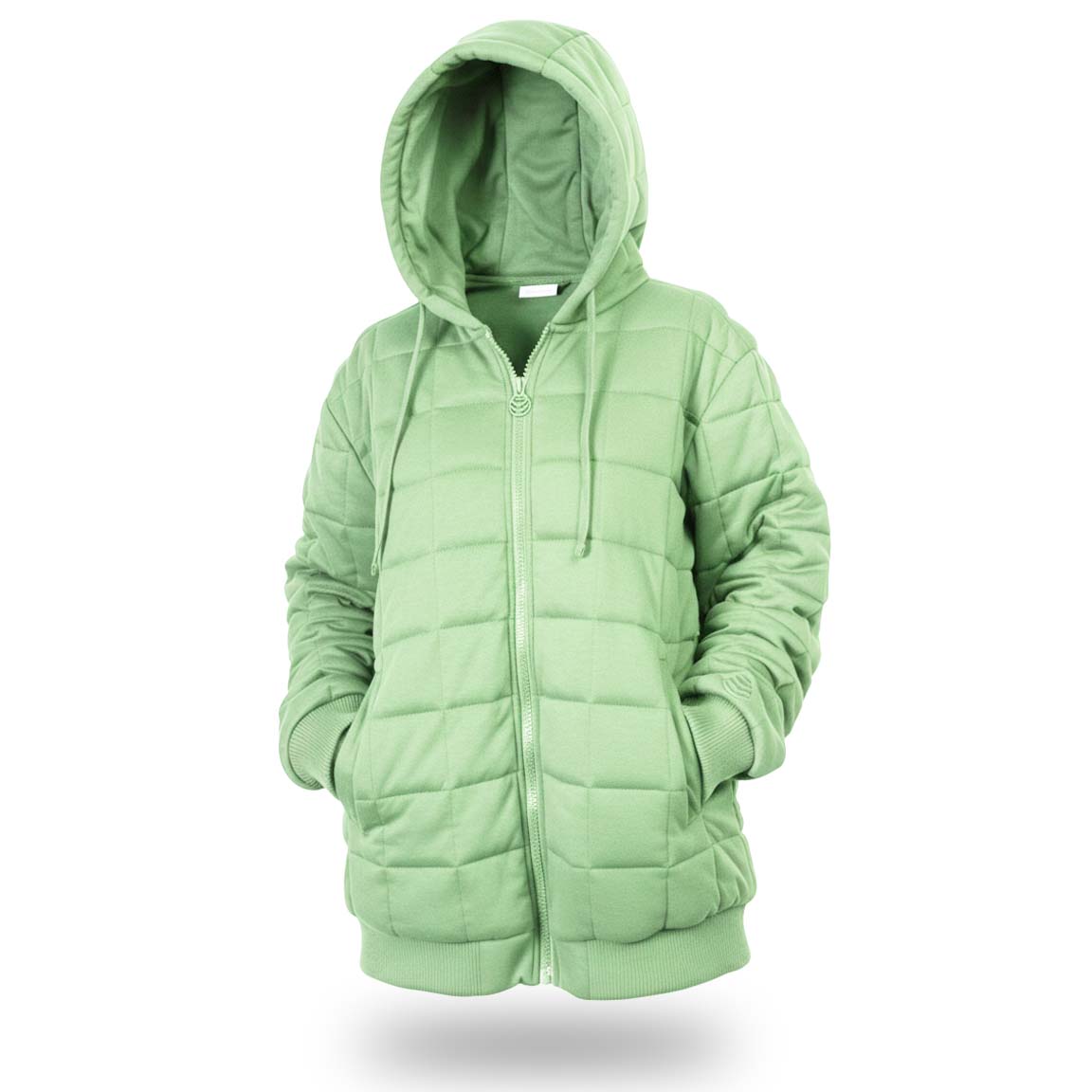 Weighted Therahoodie - Fleece Peaceful Green