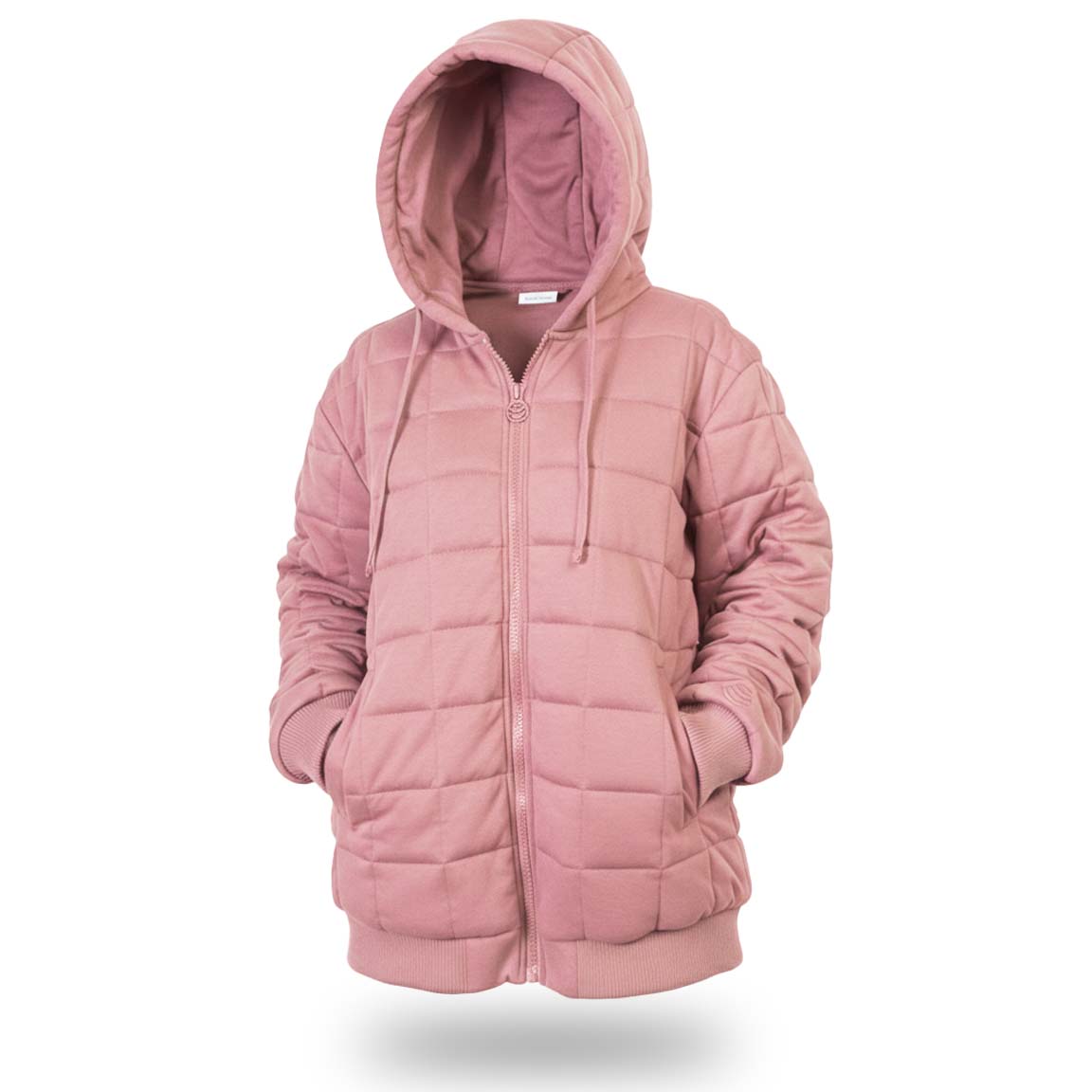 Weighted Therahoodie - Fleece Serene Rose