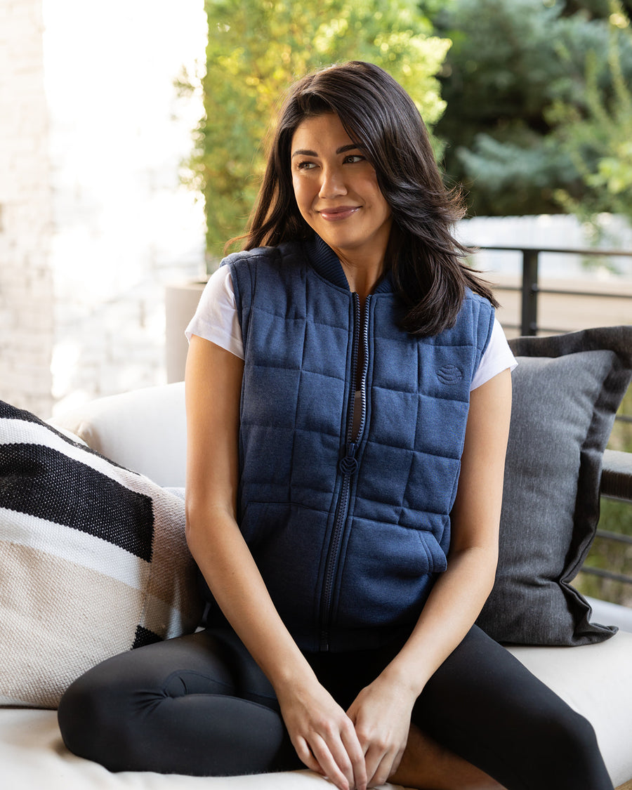 Thera Weighted Vest — Navy
