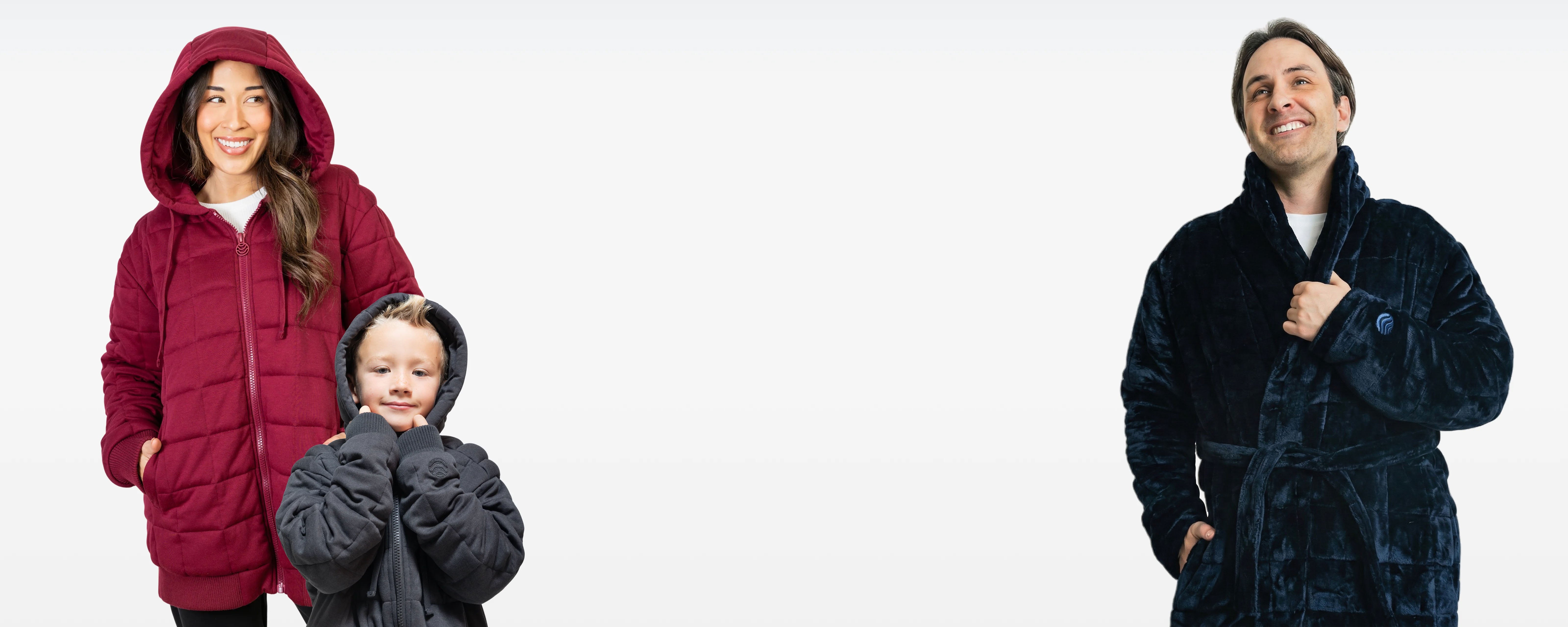 Weighted Hoodie Left