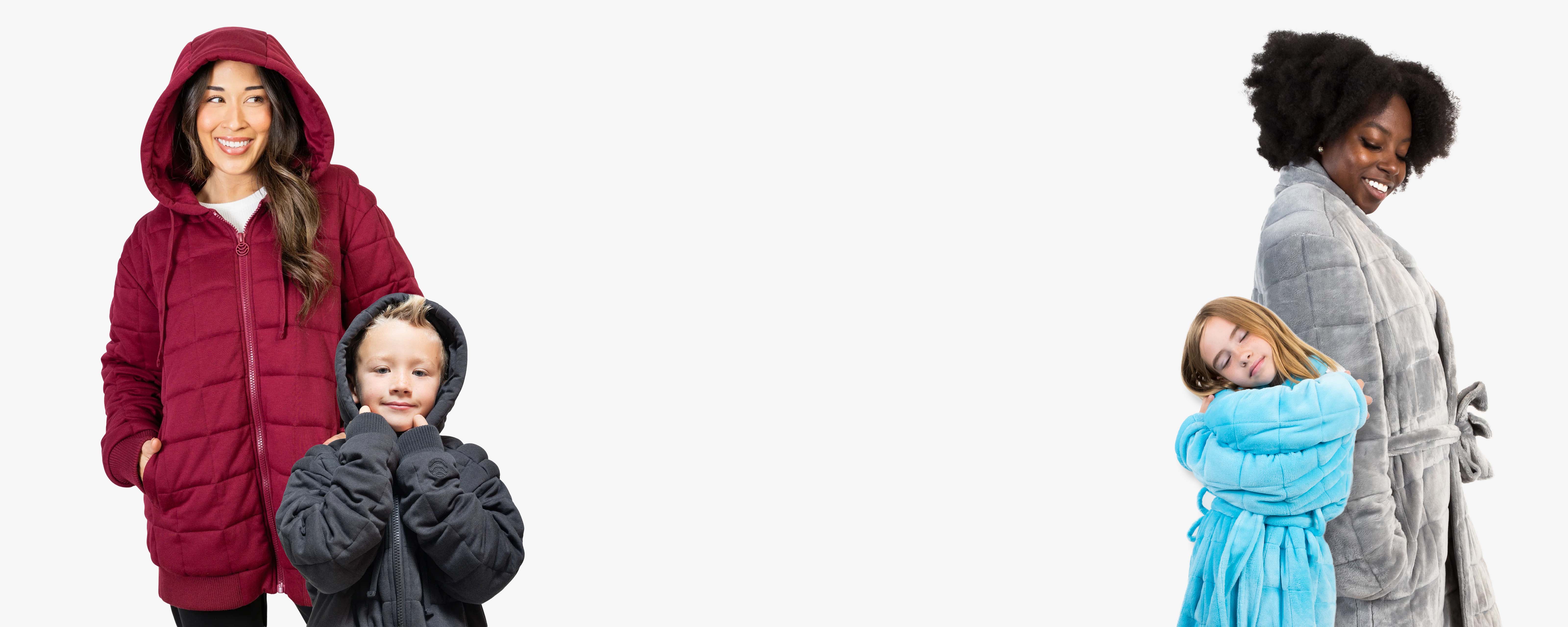 Weighted Hoodie Left