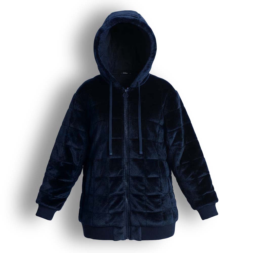 Weighted Therahoodie - Minky Calming Navy