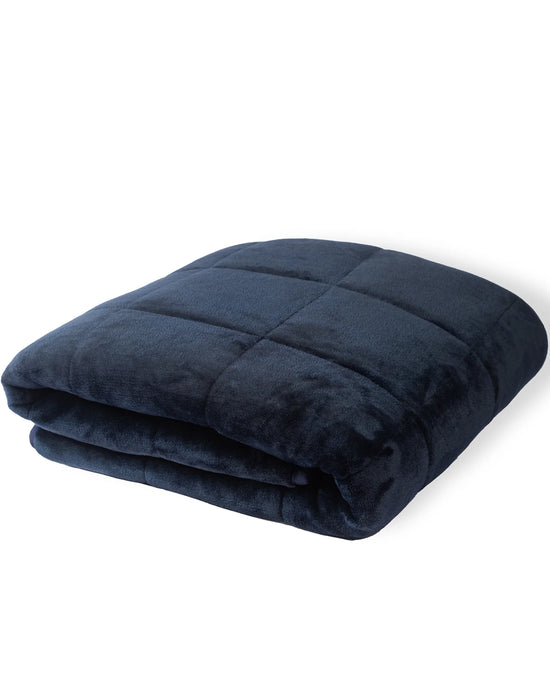 Thera Weighted Blanket - Calming Navy