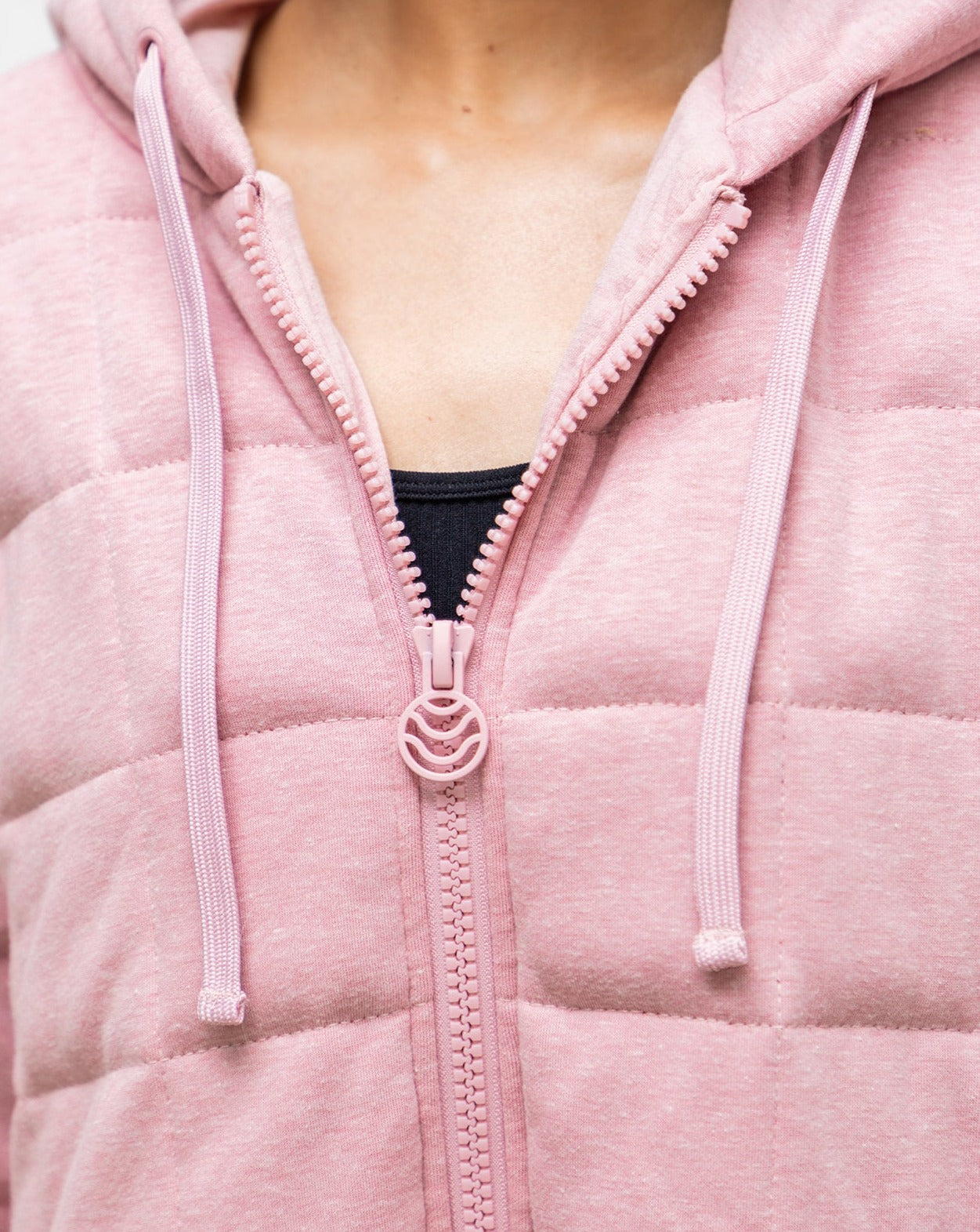 Weighted Therahoodie - Fleece Serene Rose