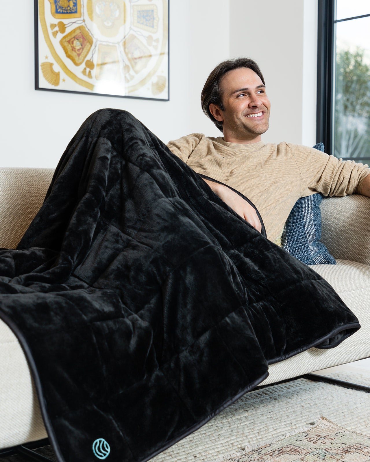 Thera Weighted Blanket - Dreamy Black