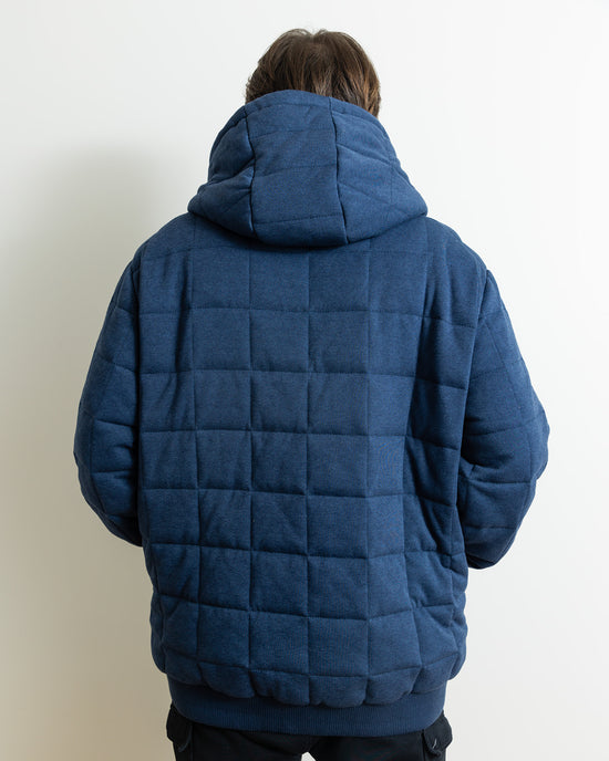 Weighted Therahoodie - Fleece Calming Navy