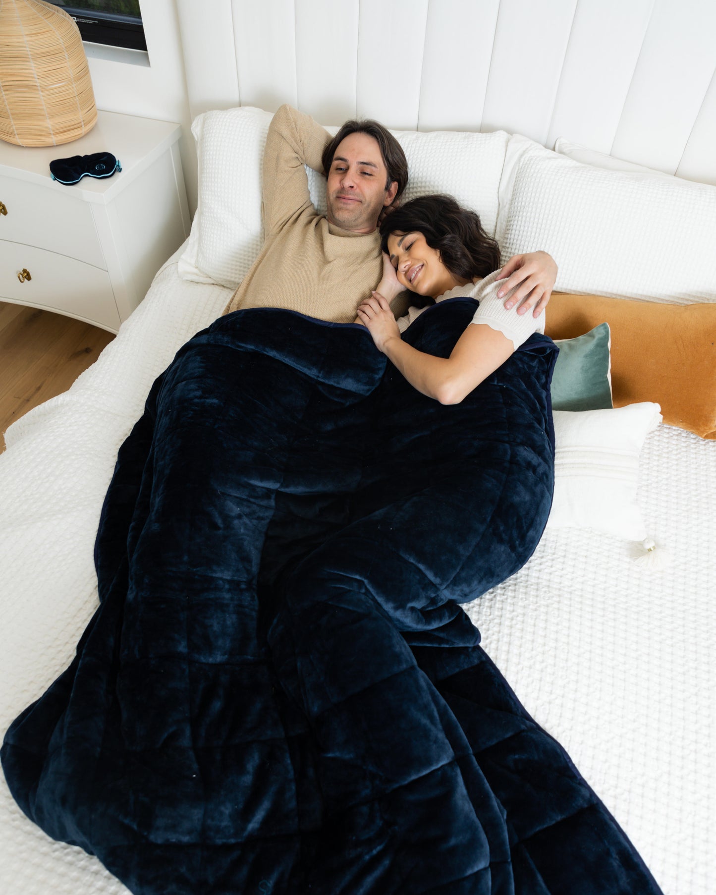 Thera Weighted Blanket - Calming Navy